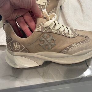 Tory Burch Women's Tan Sneakers